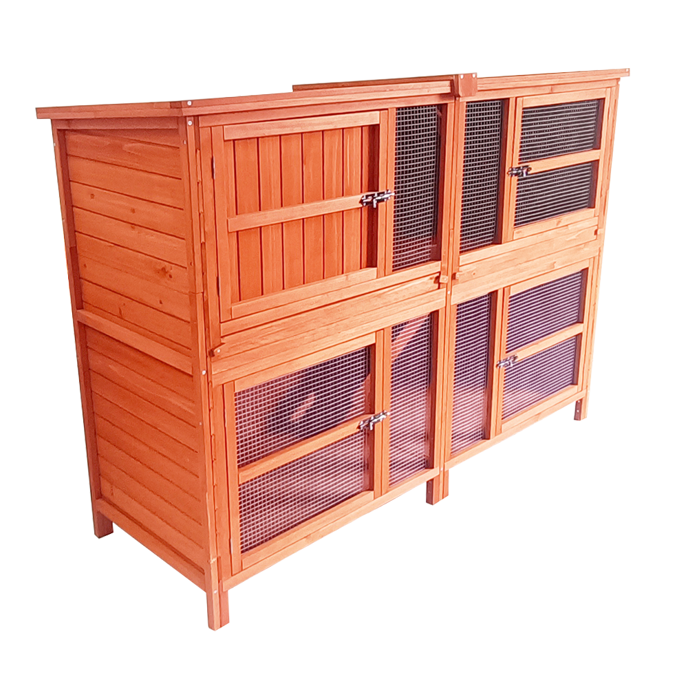 6ft Double Hutches