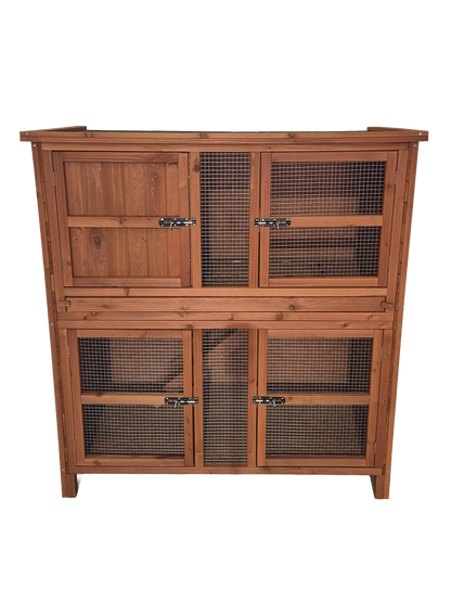 4ft Double Guinea Pig Hutch