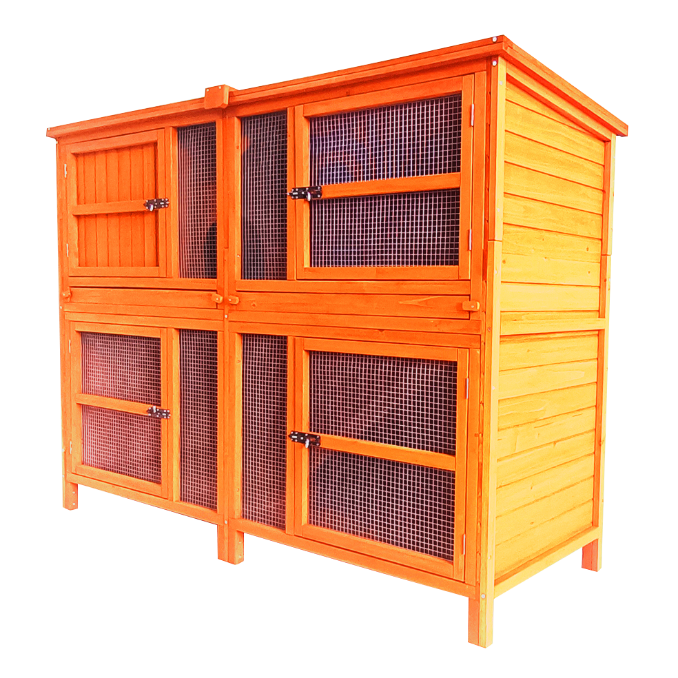 6ft Double Hutches