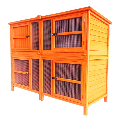 6ft Double Hutches