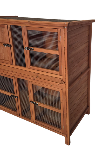 4ft Double Guinea Pig Hutch