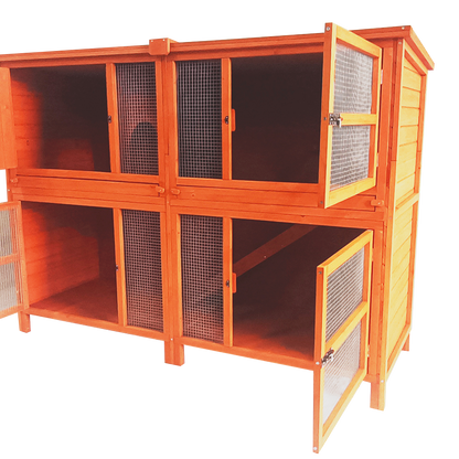 6ft Double Hutches