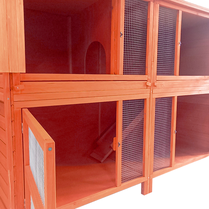 6ft Double Hutches