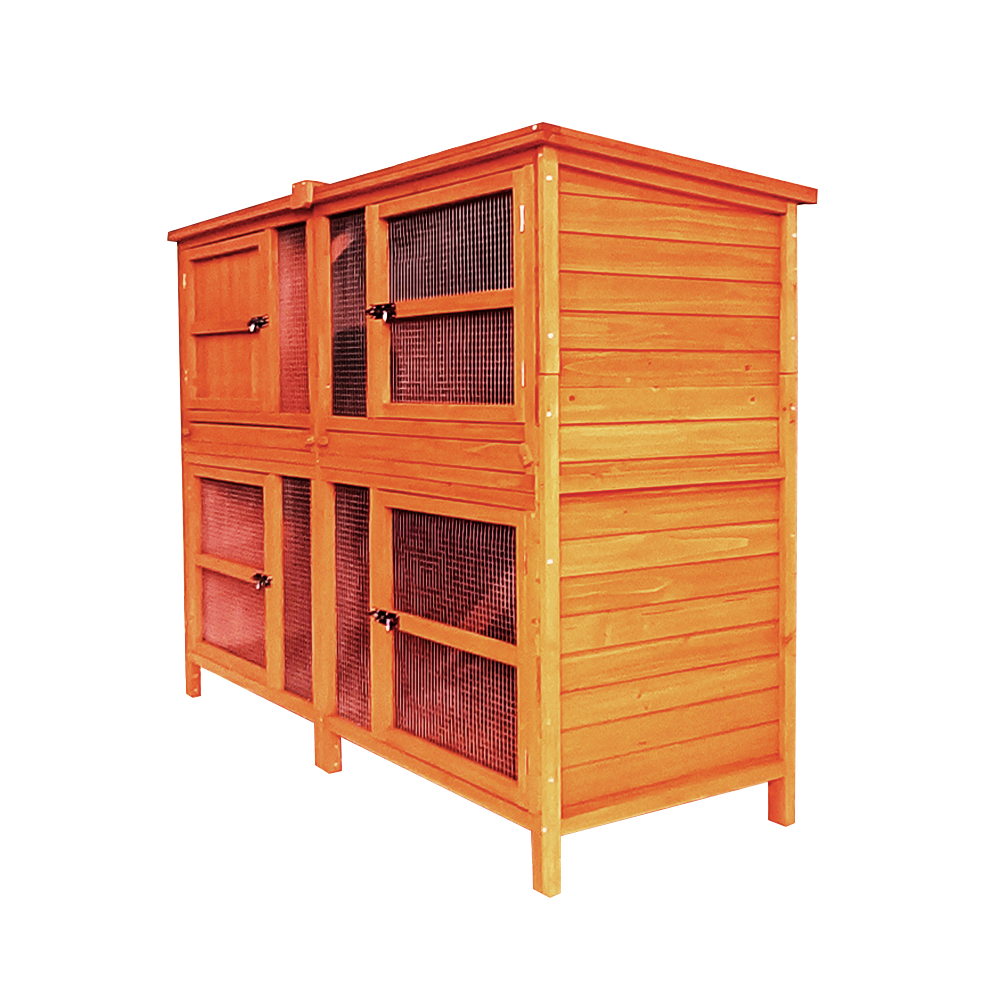 6ft Double Hutches