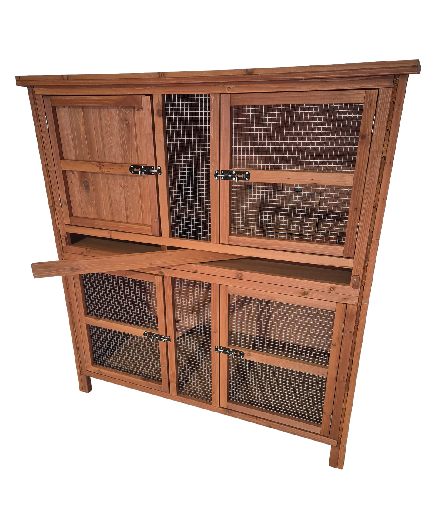 4ft Double Guinea Pig Hutch