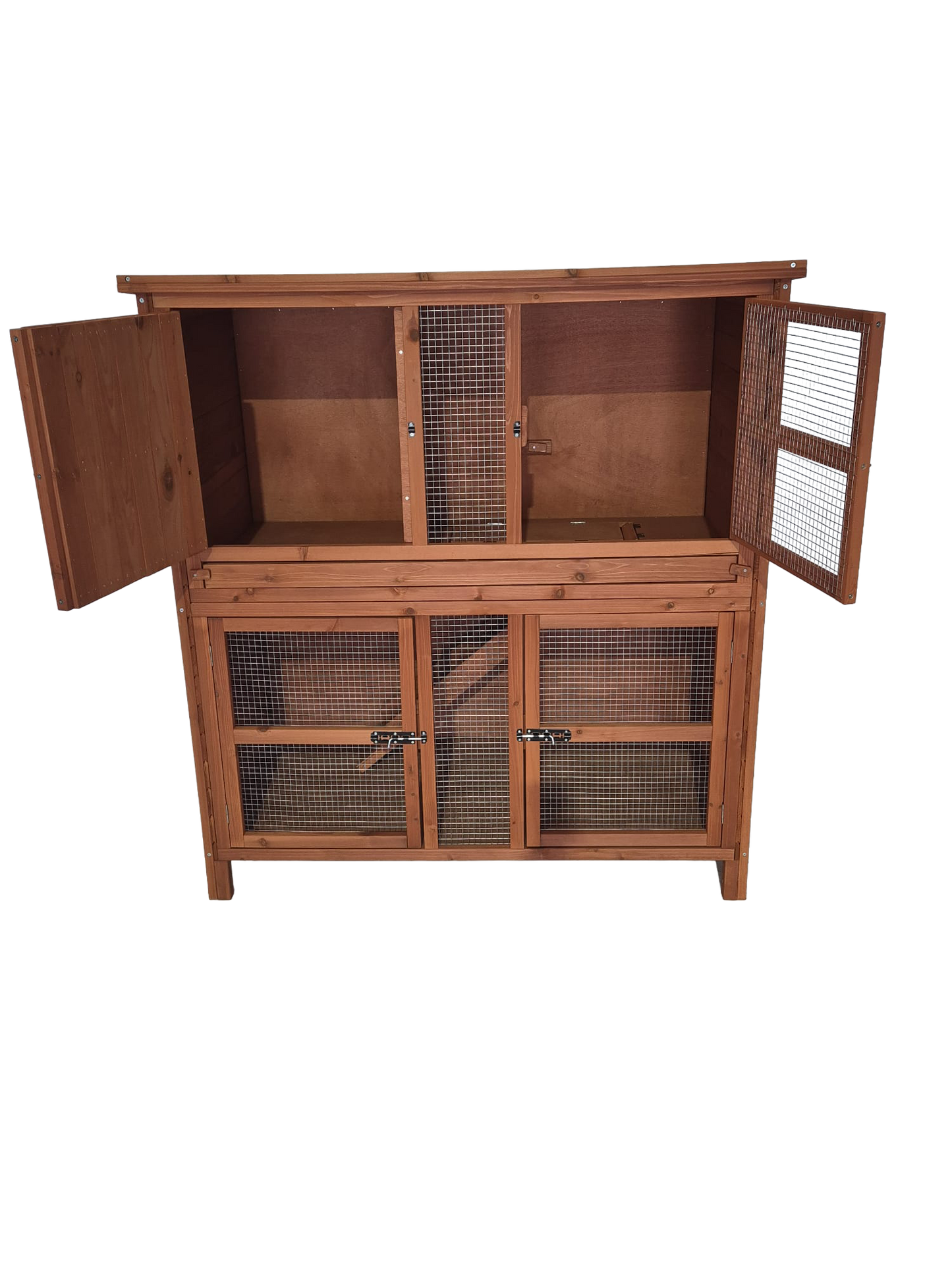 4ft Double Guinea Pig Hutch