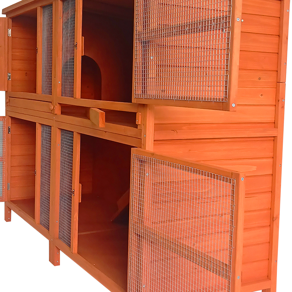 6ft Double Hutches