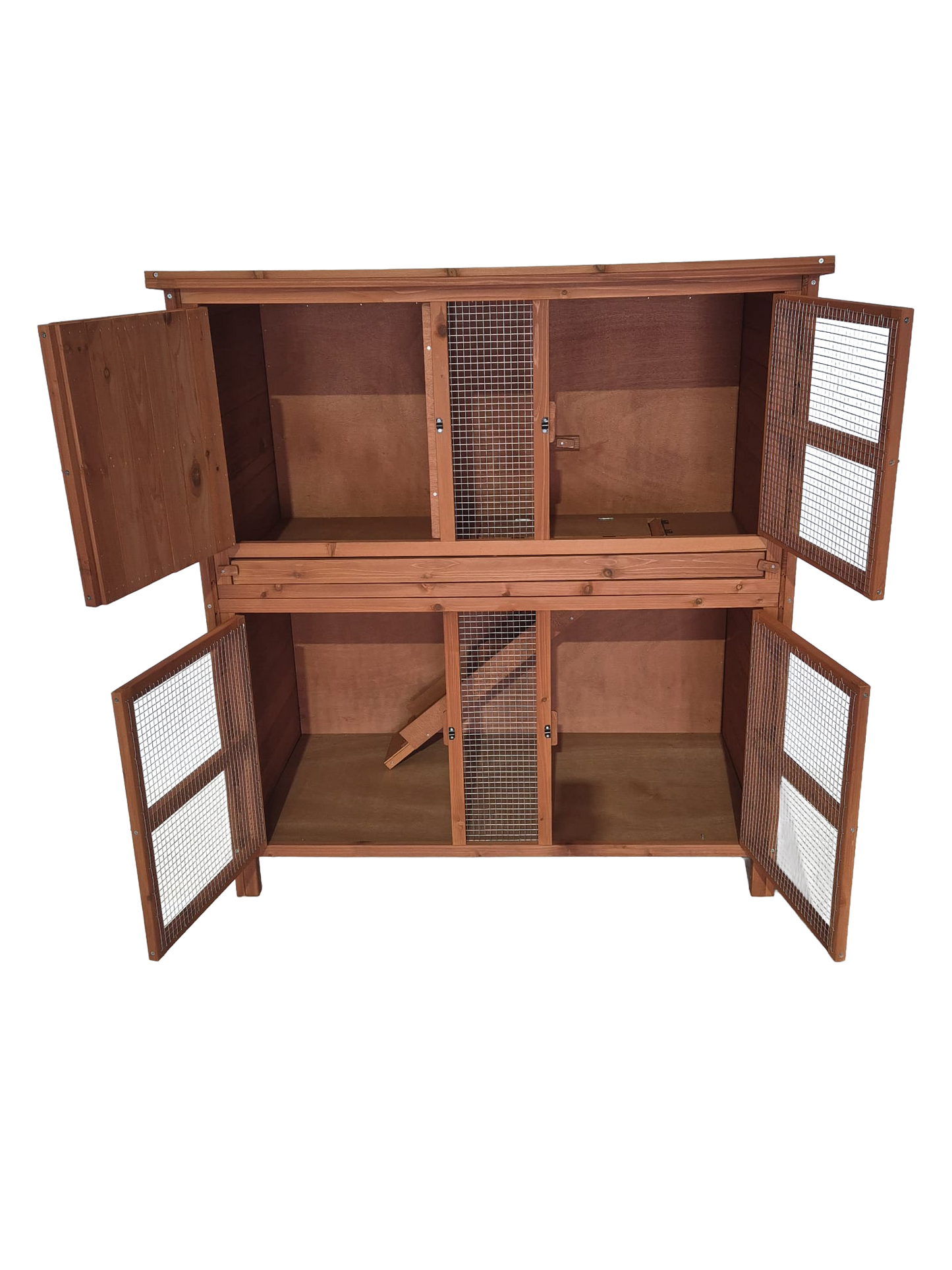 4ft Double Guinea Pig Hutch