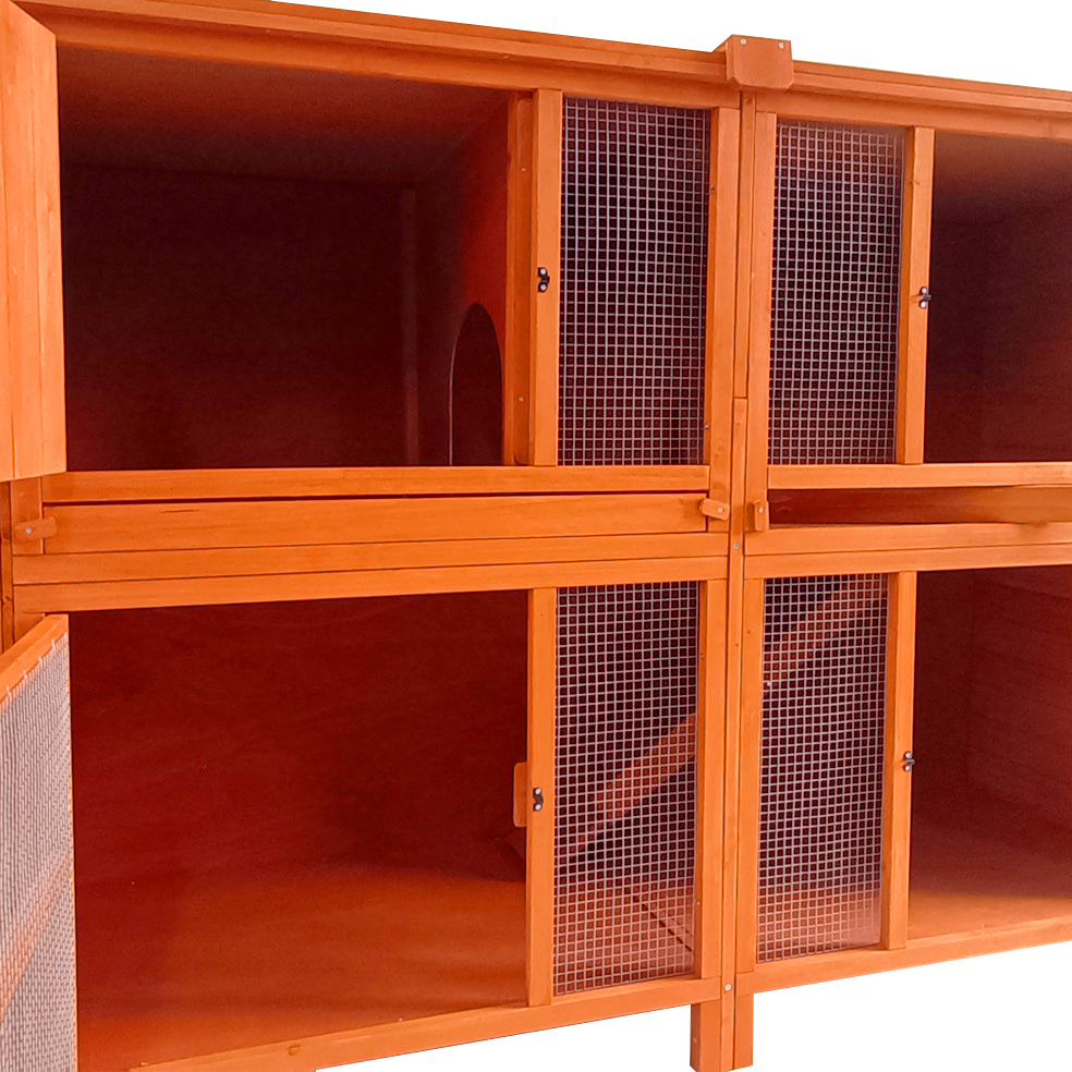 6ft Double Hutches