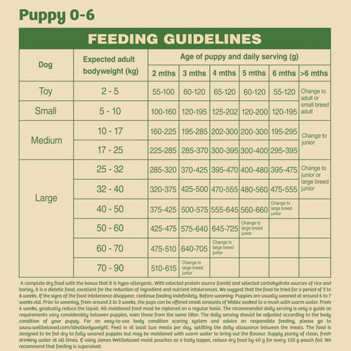 James Wellbeloved Dry Puppy Food Lamb & Rice - Get Set Pet