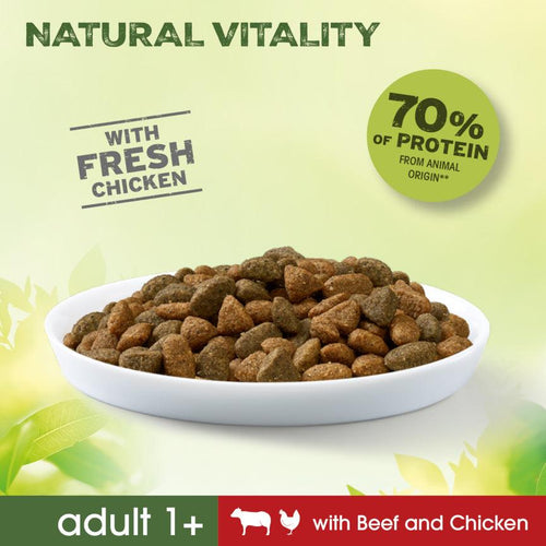 Perfect Fit Natural Vitality Adult 1+ Dry Cat Food Beef & Chicken - Get Set Pet