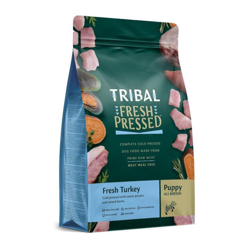 Tribal Fresh-Pressed Puppy Food Turkey - Get Set Pet
