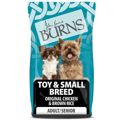 Burns Original Adult Toy / Small Breed Dog Food Chicken & Rice, 6kg - Get Set Pet