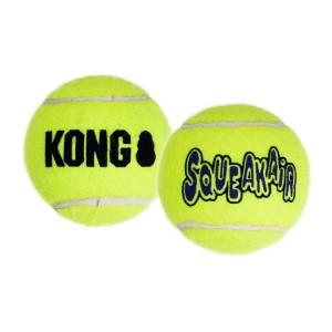 Kong Air Dog SqueakAir Tennis Ball Medium 3PK - Get Set Pet