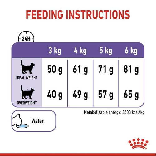 Royal Canin Feline Care Nutrition Appetite Control Sterilised Adult Cat Food 3.5kg - Get Set Pet