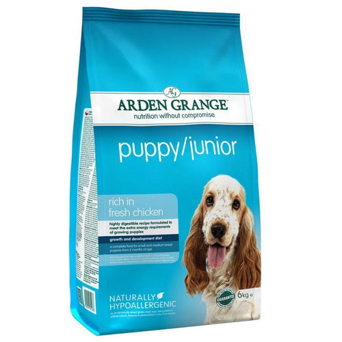 Arden Grange Puppy/Junior Chicken Dry Dog Food, 12kg - Get Set Pet