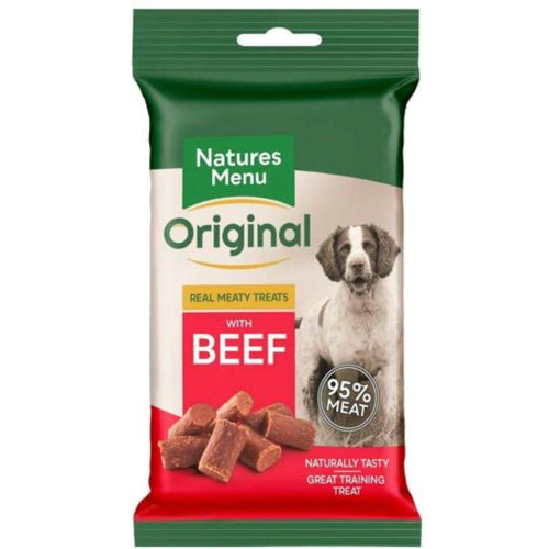 Natures Menu Original Dog Treats Beef, 60g - Get Set Pet