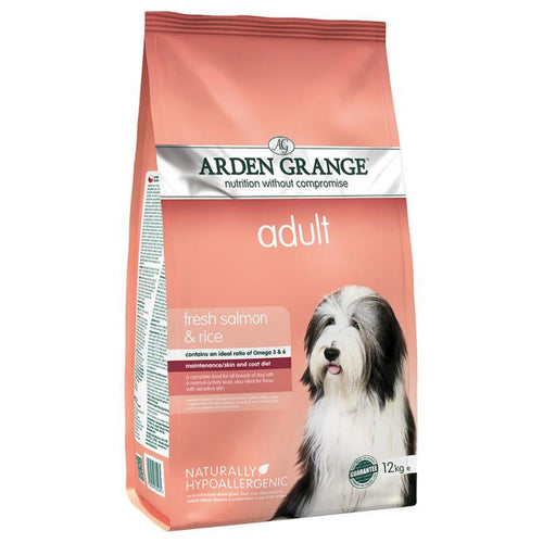 Arden Grange Adult Salmon & Rice Dry Dog Food 12kg - Get Set Pet