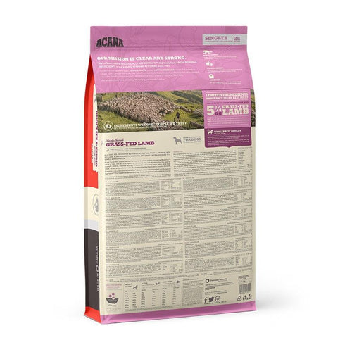 Acana Adult Dog Food Grass Fed Lamb 11.4kg - Get Set Pet