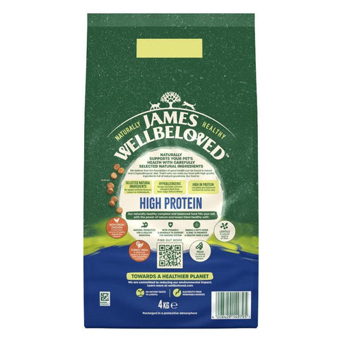 James Wellbeloved Dry Adult Cat Food High Protein Chicken & Turkey - Get Set Pet