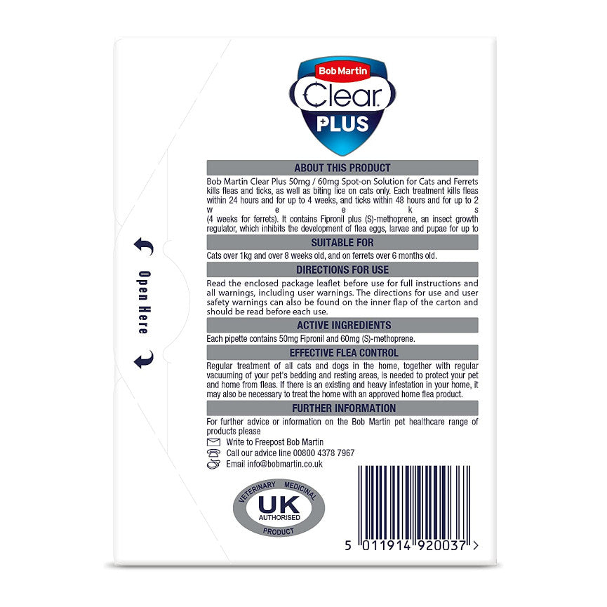 Bob martin clear spot on for dogs online instructions