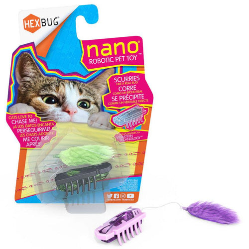 Hexbug Nano Cat Teaser Toy - Get Set Pet