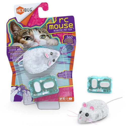 Hexbug Remote Control Mouse Cat Toy - Get Set Pet
