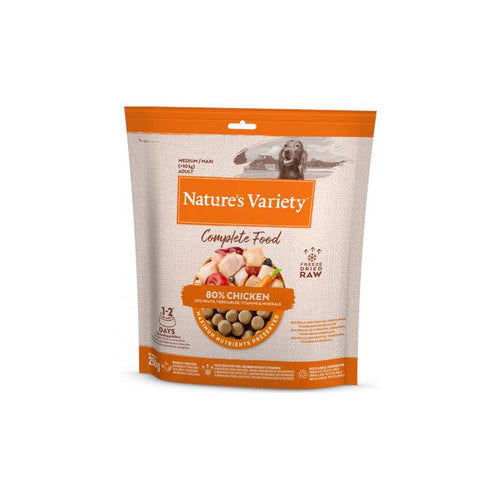 Natures Variety Complete Freeze Dried Medium/Maxi Adult Dog Food Chicken 250g - Get Set Pet