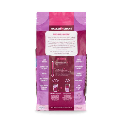 Walker & Drake Cold Pressed Adult Dog Food Duck - Get Set Pet