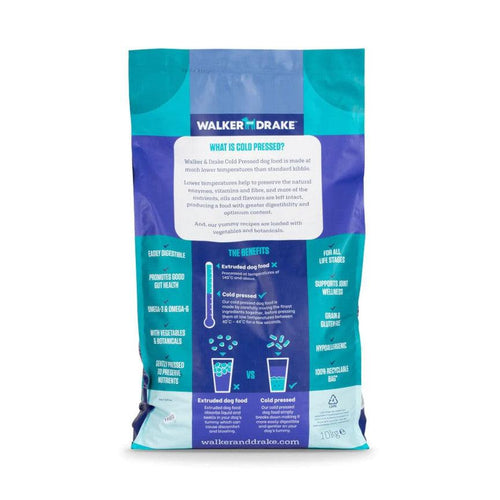 Walker & Drake Cold Pressed Adult Dog Food Ocean Fish - Get Set Pet