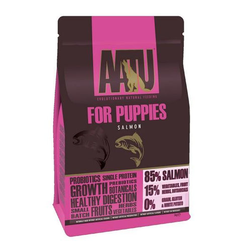 AATU 85/15 Puppy Food Salmon 5kg - Get Set Pet