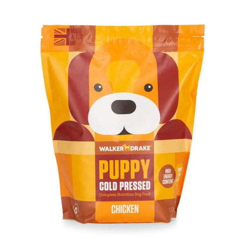 Walker & Drake Cold Pressed Puppy Food Chicken 1.5kg - Get Set Pet