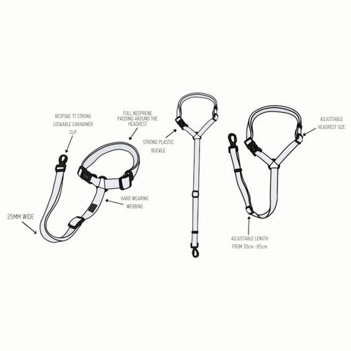Twiggy Tags Adventure Dog Seatbelt