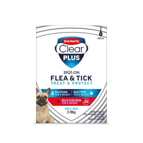 Bob Martin Clear Plus Spot On Flea Treatment Small Dog
