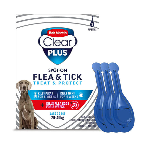 Bob Martin Clear Plus Spot On Flea Treatment Large Dog