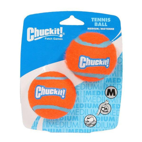 Chuckit Tennis Ball Medium 6.5cm (2PK) - Get Set Pet