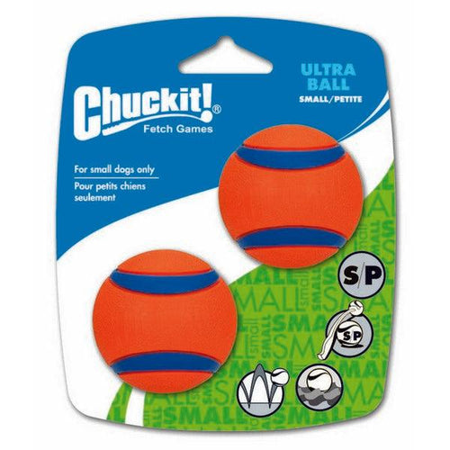 Chuckit Ultra Ball Small 4.8cm (2PK) - Get Set Pet
