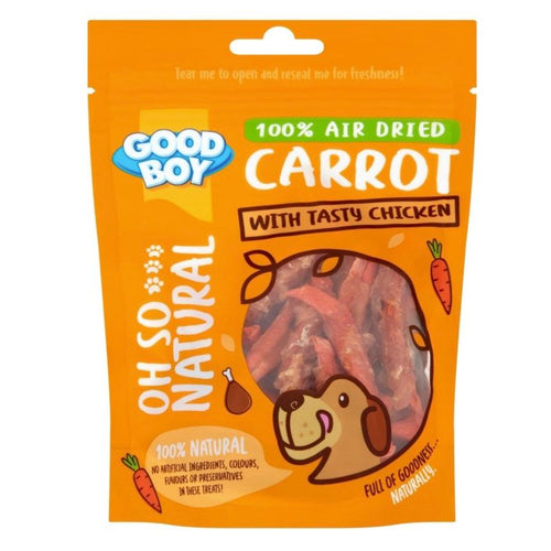 Good Boy Oh So Natural Dog Treats Carrot with Tasty Chicken - Get Set Pet