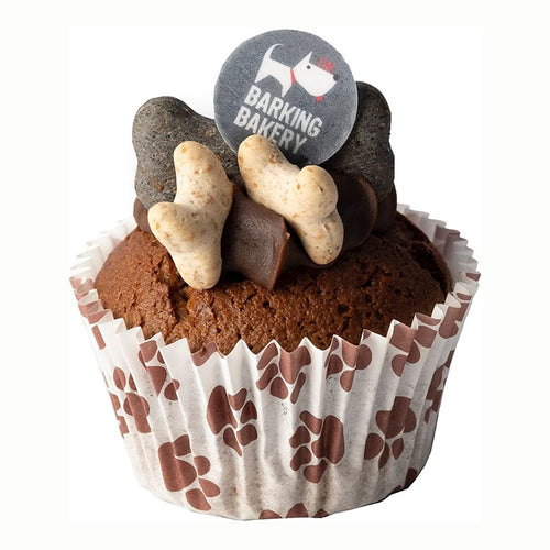 Barking Bakery Carob Iced Carob Woofin Dog Treat