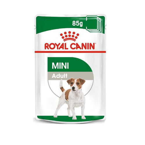 Royal Canin Size Health Nutrition Mini Adult Dog Food Pouches 12x85g - Get Set Pet