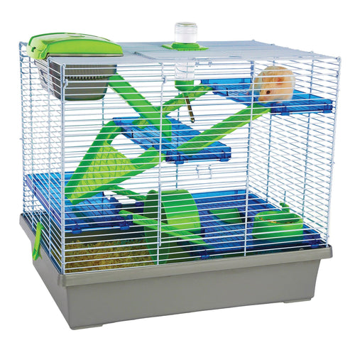 Rosewood Pico Hamster Home XL Silver & Green - Get Set Pet