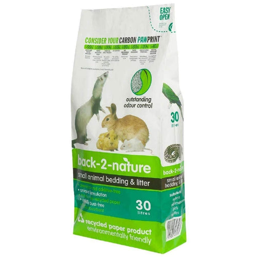 Back To Nature Small Animal Bedding and Litter 30L - Get Set Pet