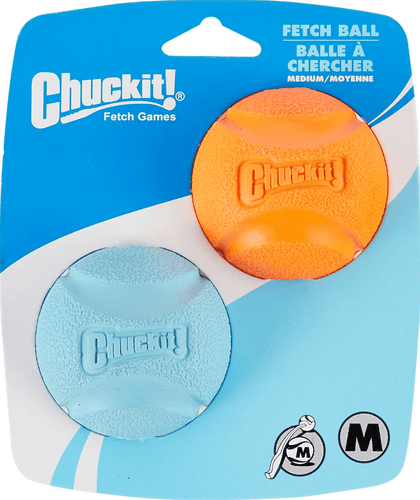 Chuckit Fetch Ball Medium 6.5cm (2PK) - Get Set Pet