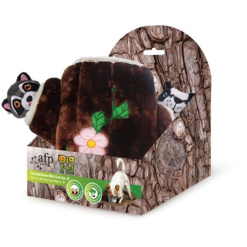All for Paws Dig It Tree Trunk Burrow - Get Set Pet