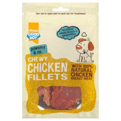 Good Boy Chewy Chicken Fillets - Get Set Pet