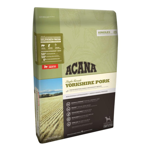 Acana Yorkshire Pork Adult Dog Food 11.4Kg - Get Set Pet
