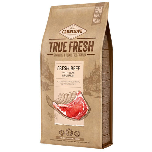 Carnilove True Fresh Adult Dog Food Beef with Peas and Pumpkin 11.4kg - Get Set Pet