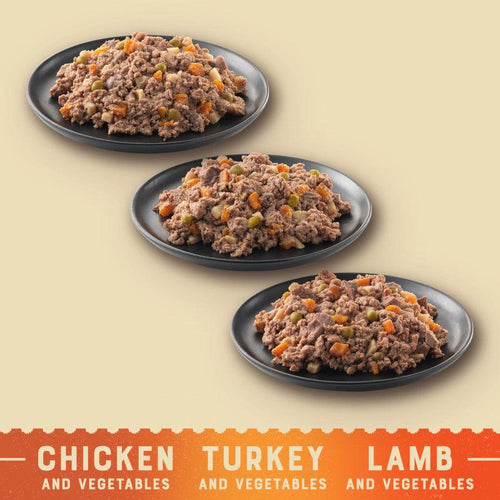 James Wellbeloved Adult Grain-Free Wet Dog Food Tins Turkey, Lamb & Chicken in Loaf 12x400g - Get Set Pet