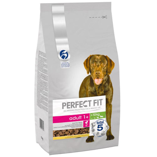 Perfect Fit Medium and Large Breed Adult 1+ Dry Dog Food Chicken - Get Set Pet