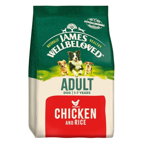 James Wellbeloved Adult Dry Dog Food Chicken & Rice 15kg - Get Set Pet
